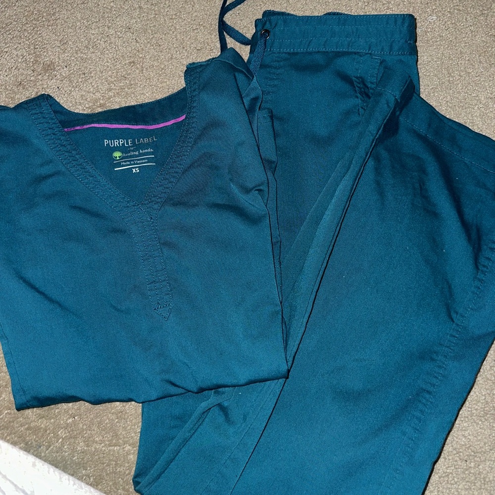Purple label womans scrubs